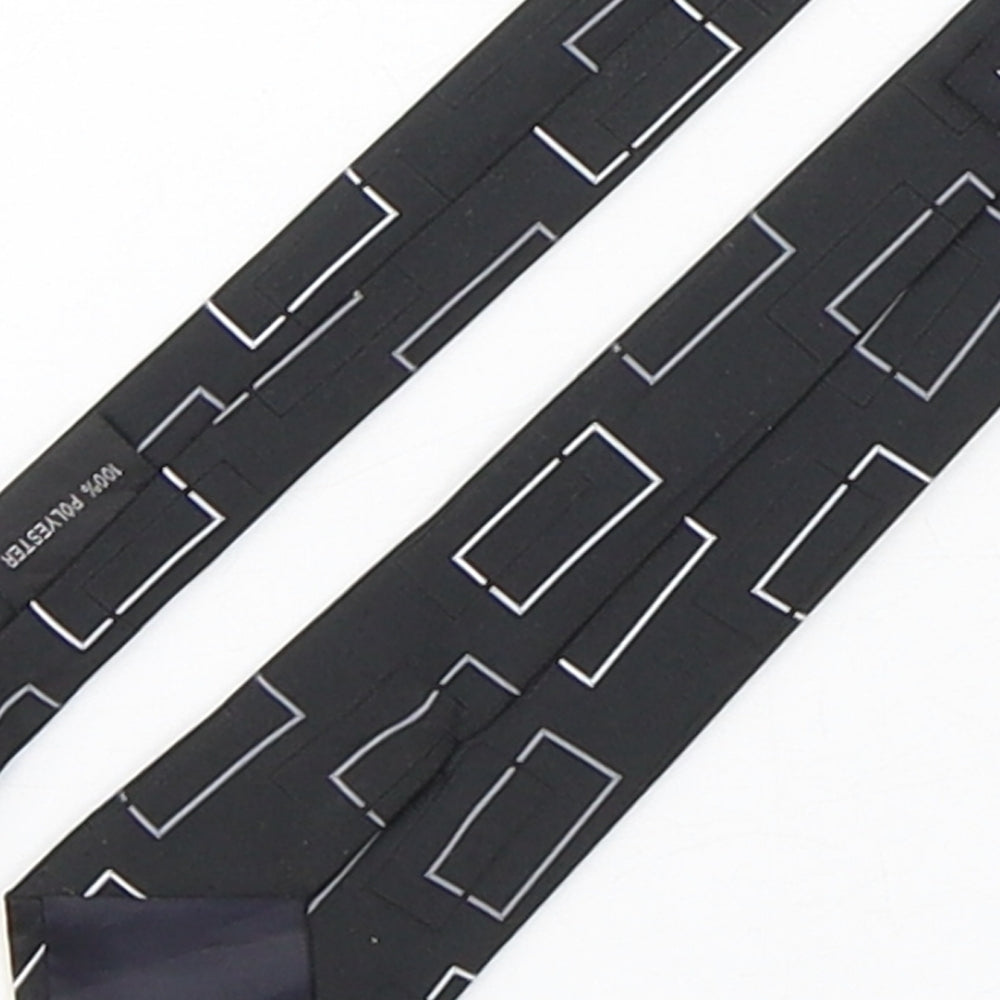 Device Mens Multicoloured Geometric Polyester Pointed Tie One Size