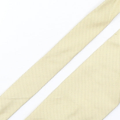 Mens Frangi Yellow Polka Dot  Pointed Tie