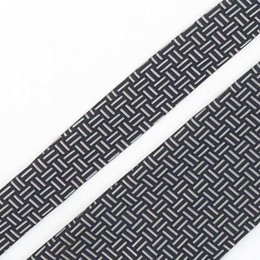 Marks and Spencer Mens Multicoloured Geometric Polyester Pointed Tie One Size