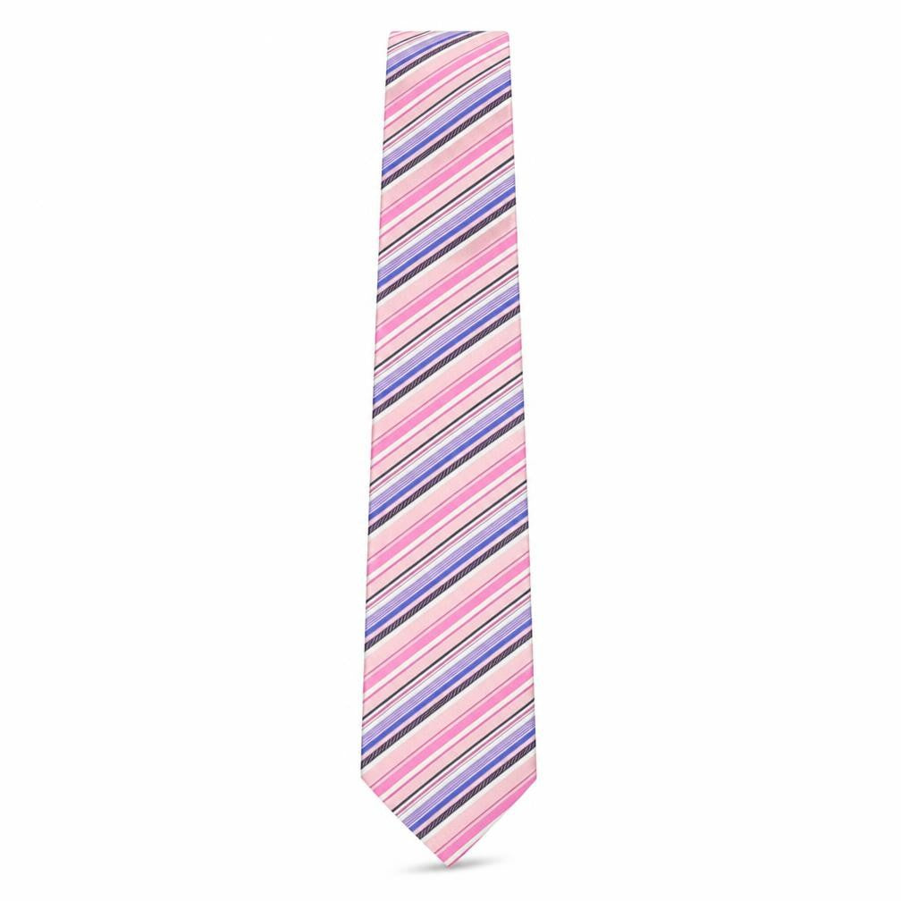 Mens Hathaway Multicoloured Striped  Pointed Tie
