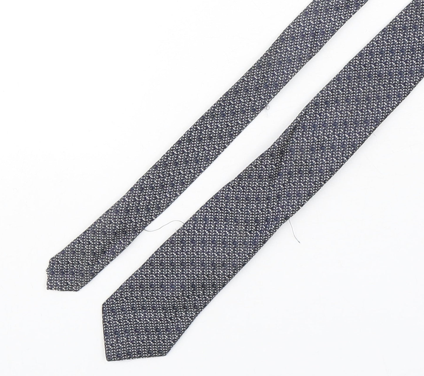 Autograph Mens Multicoloured Plaids & Checks Silk Pointed Tie One Size