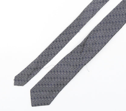 Autograph Mens Multicoloured Plaids & Checks Silk Pointed Tie One Size