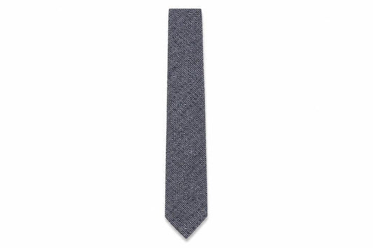 Front view of Autograph men’s multicoloured plaids & checks silk pointed tie one size
