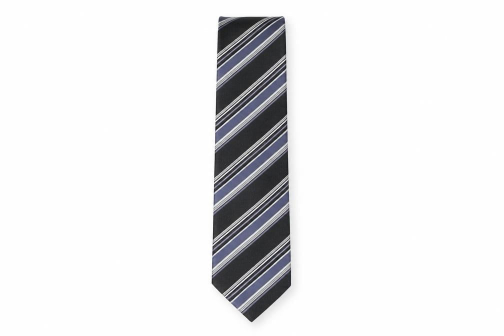 Mens NEXT Multicoloured Striped  Pointed Tie