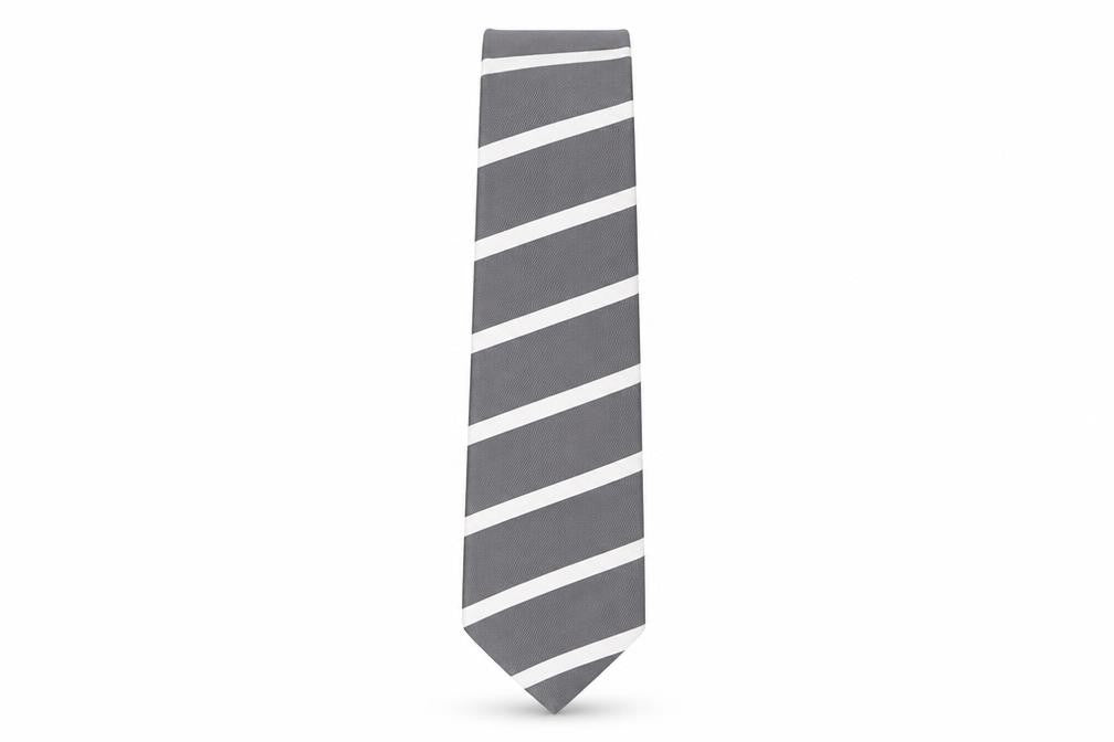 Mens Greenwoods Multicoloured Striped  Pointed Tie