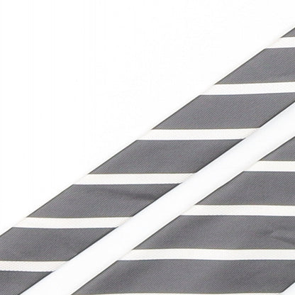 Mens Greenwoods Multicoloured Striped  Pointed Tie
