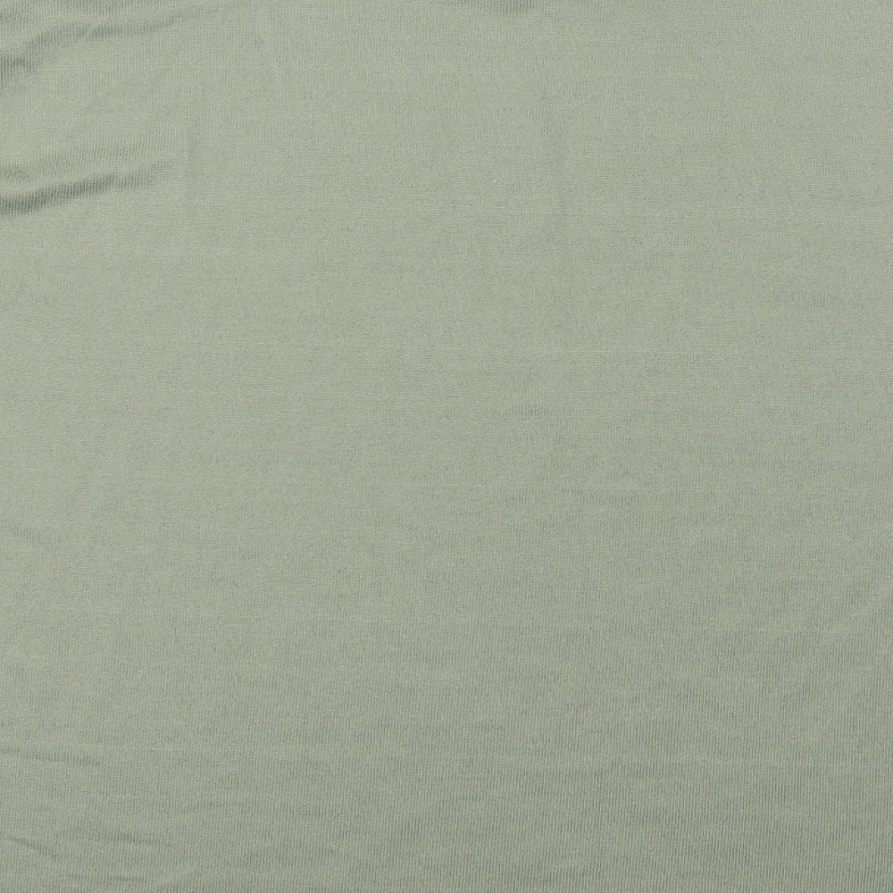 Womens UK Size S New Look Green Basic Blouse