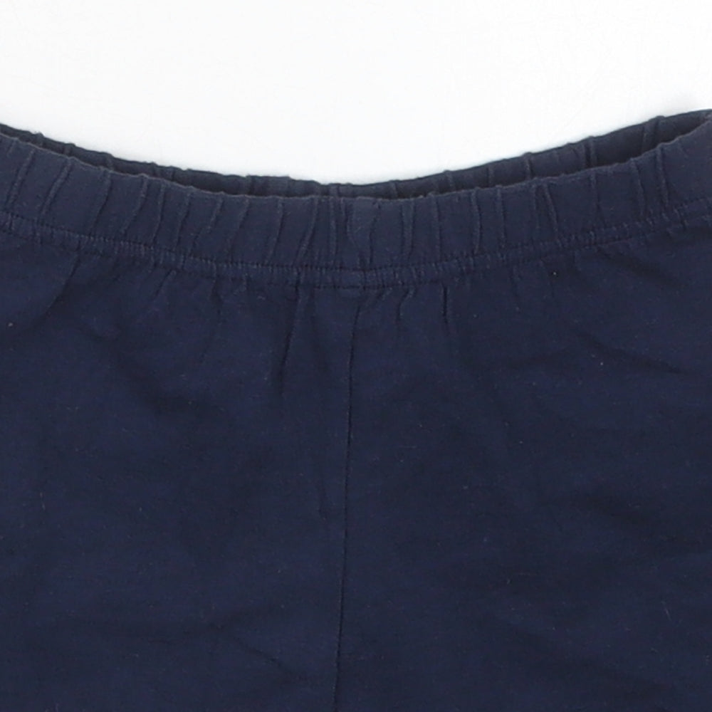 Young Dimensions Boys Blue  Cotton Sweat Shorts Size 9-10 Years  Regular