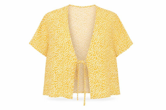 Womens UK Size XS SheIn Yellow Jacket