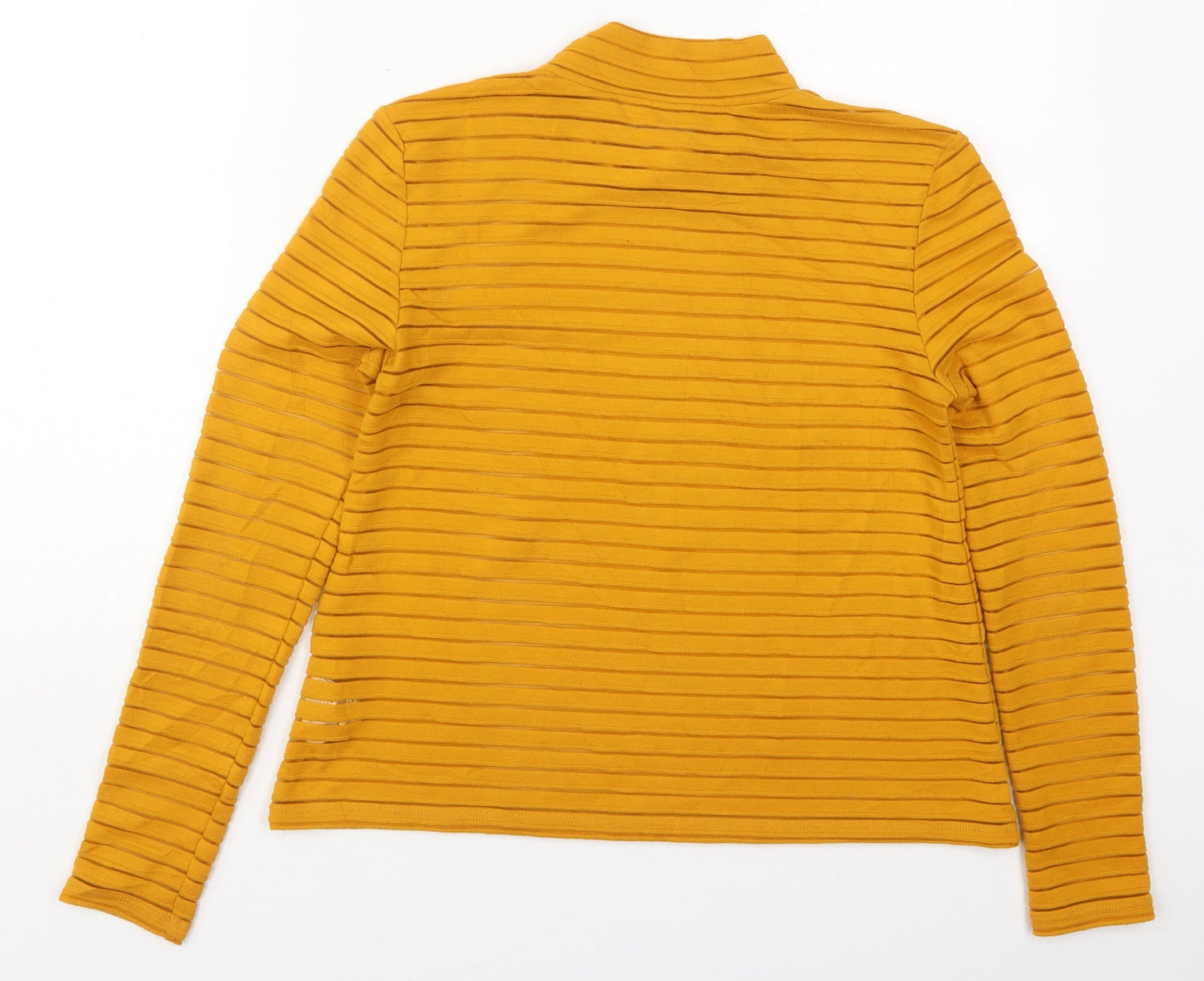 Womens UK Size 8 Marks and Spencer Orange Basic T-Shirt