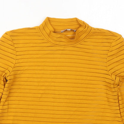 Womens UK Size 8 Marks and Spencer Orange Basic T-Shirt
