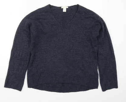 Womens UK Size XS H&M Blue Pullover Jumper