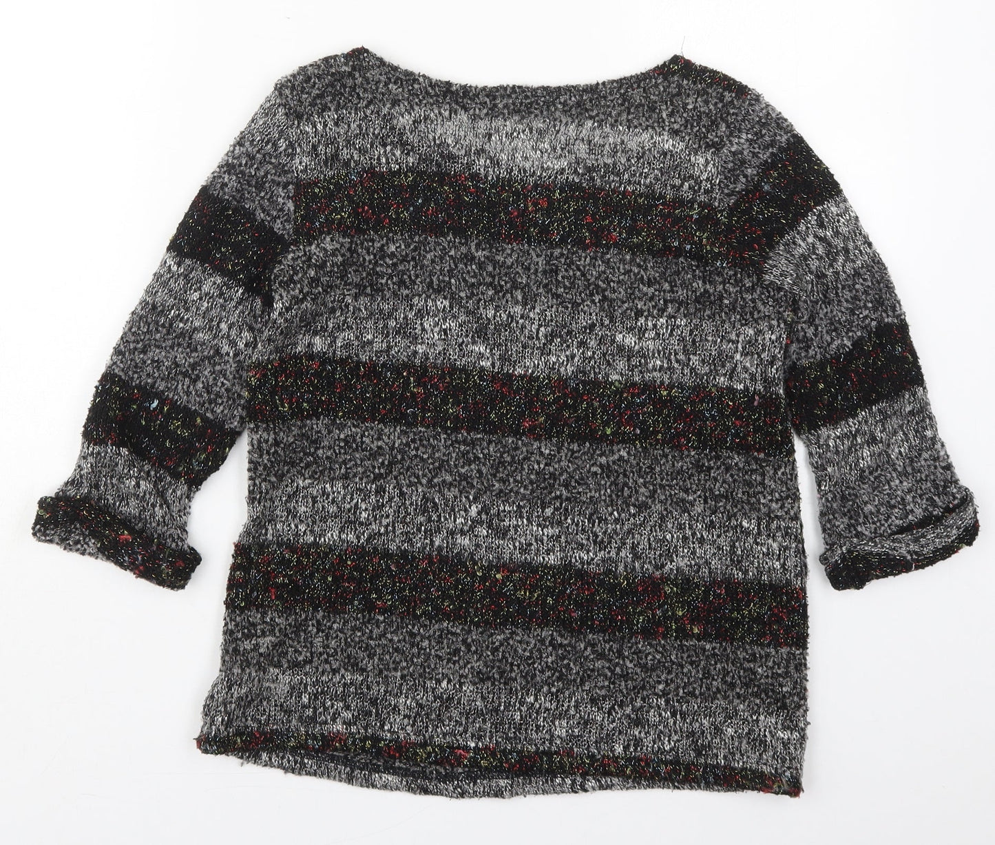 Womens UK Size 8 River Island Grey Pullover Jumper