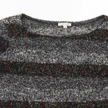 Womens UK Size 8 River Island Grey Pullover Jumper
