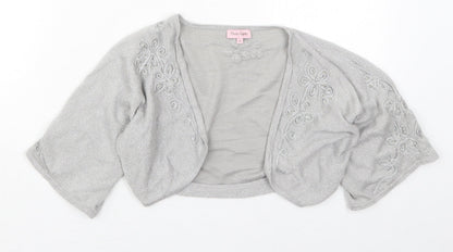 Womens UK Size 8 Phase Eight Grey Cardigan Jumper