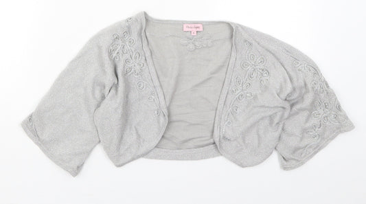Womens UK Size 8 Phase Eight Grey Cardigan Jumper