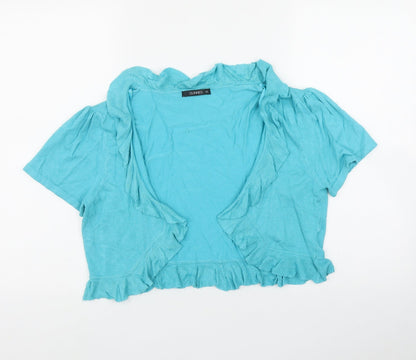 Womens UK Size M Dunnes Stores Blue Cardigan Jumper