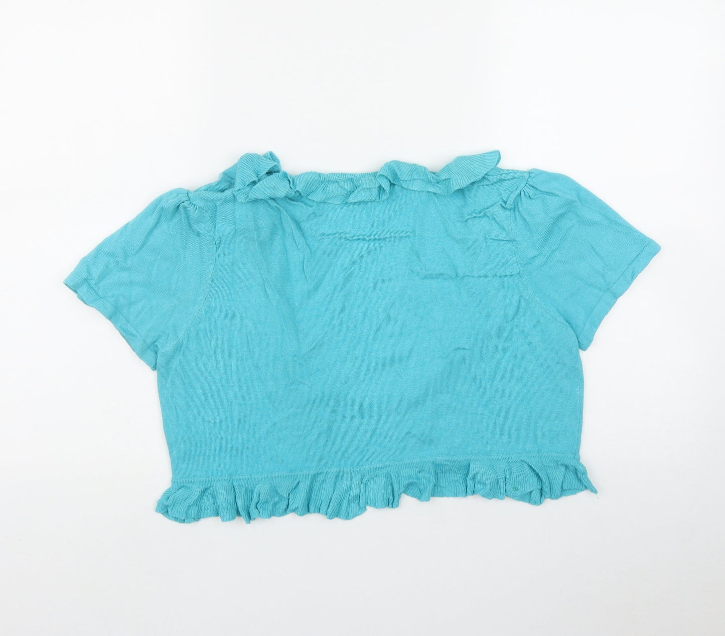 Womens UK Size M Dunnes Stores Blue Cardigan Jumper