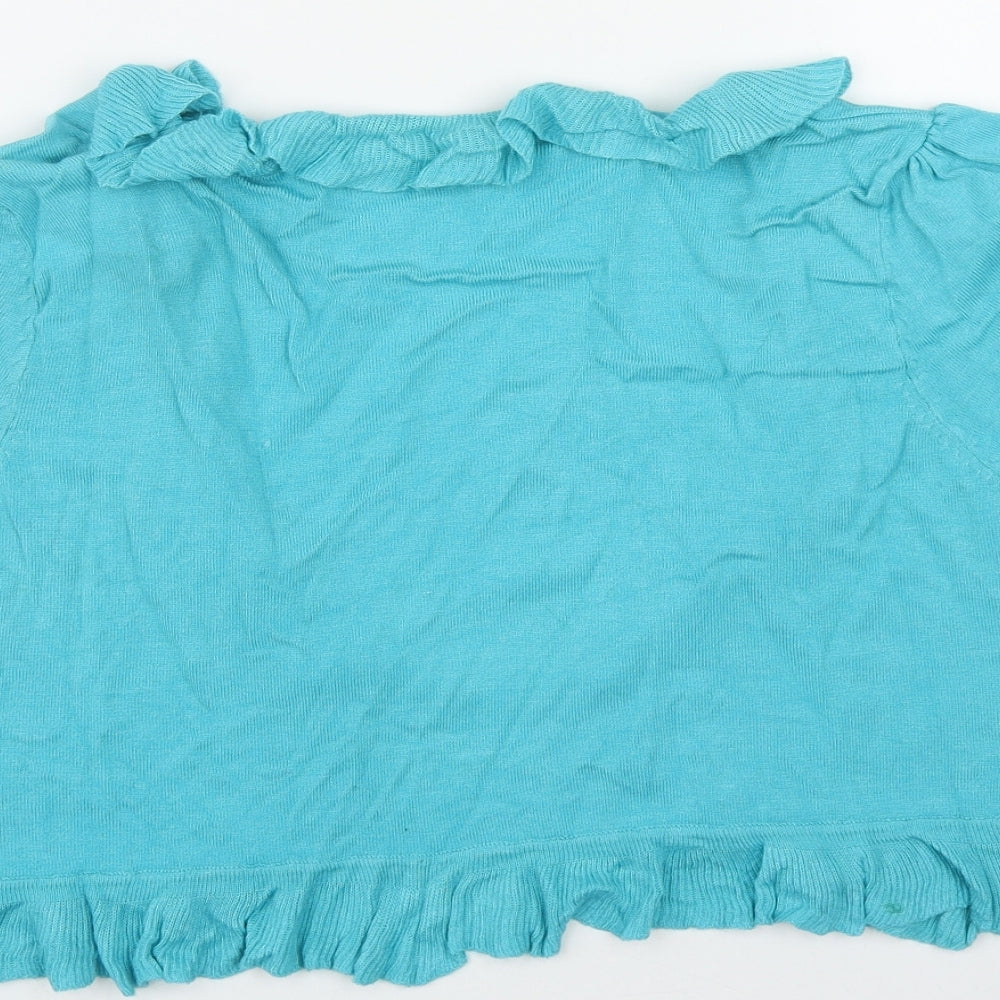 Womens UK Size M Dunnes Stores Blue Cardigan Jumper