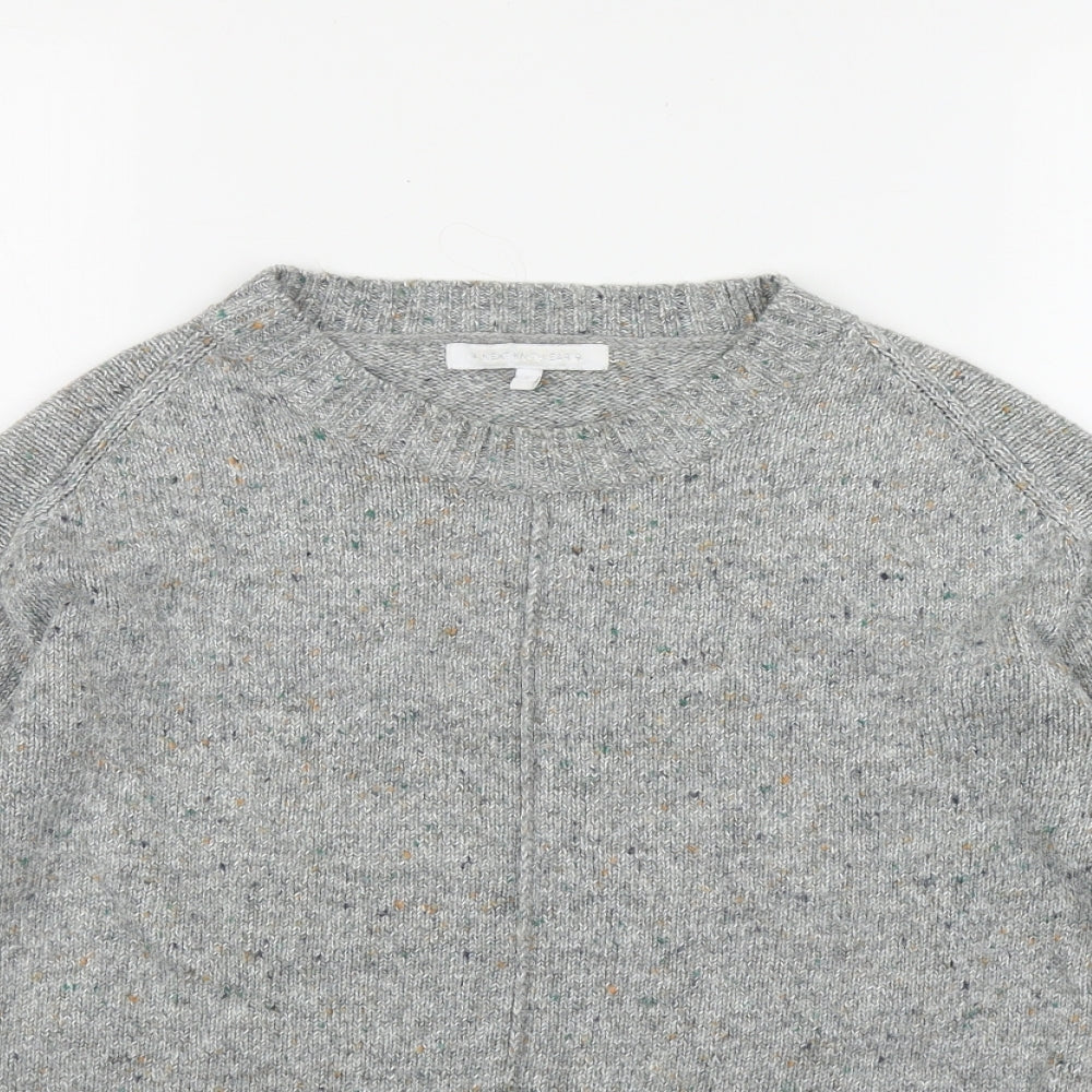 Womens UK Size 6 NEXT Grey Pullover Jumper