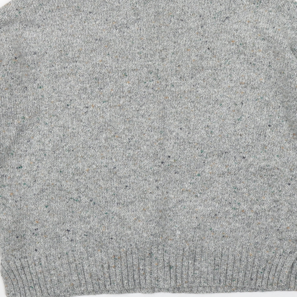 Womens UK Size 6 NEXT Grey Pullover Jumper