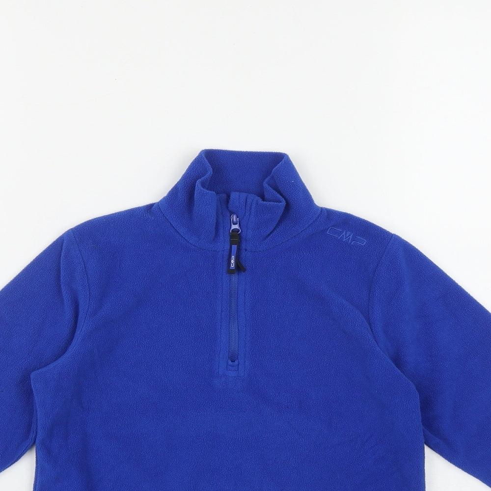 CMP Girls Blue  Polyester Pullover Sweatshirt Size 5 Years