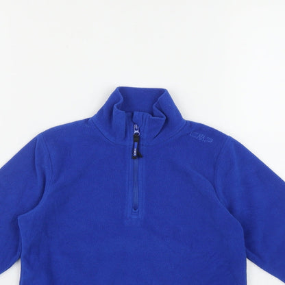 CMP Girls Blue  Polyester Pullover Sweatshirt Size 5 Years