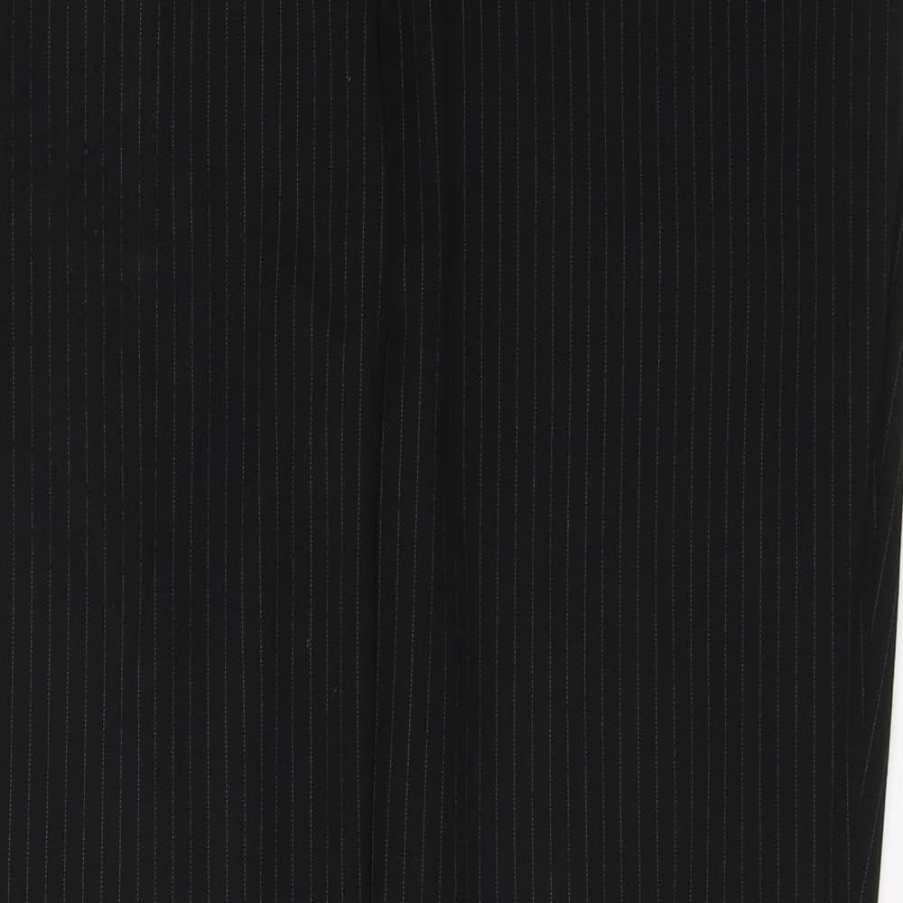 Womens UK Size 10 Dunnes Stores Regular Fit  Black Trousers