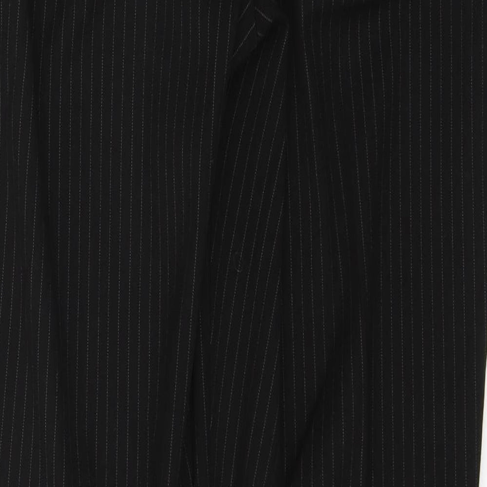 Womens UK Size 10 Dunnes Stores Regular Fit  Black Trousers