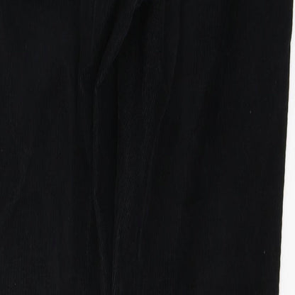 Authentic Womens Black  Cotton Jegging Trousers Size 10 L29 in Regular