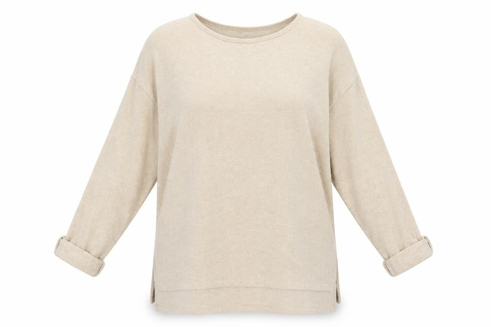 Womens UK Size S Primark Beige Pullover Jumper
