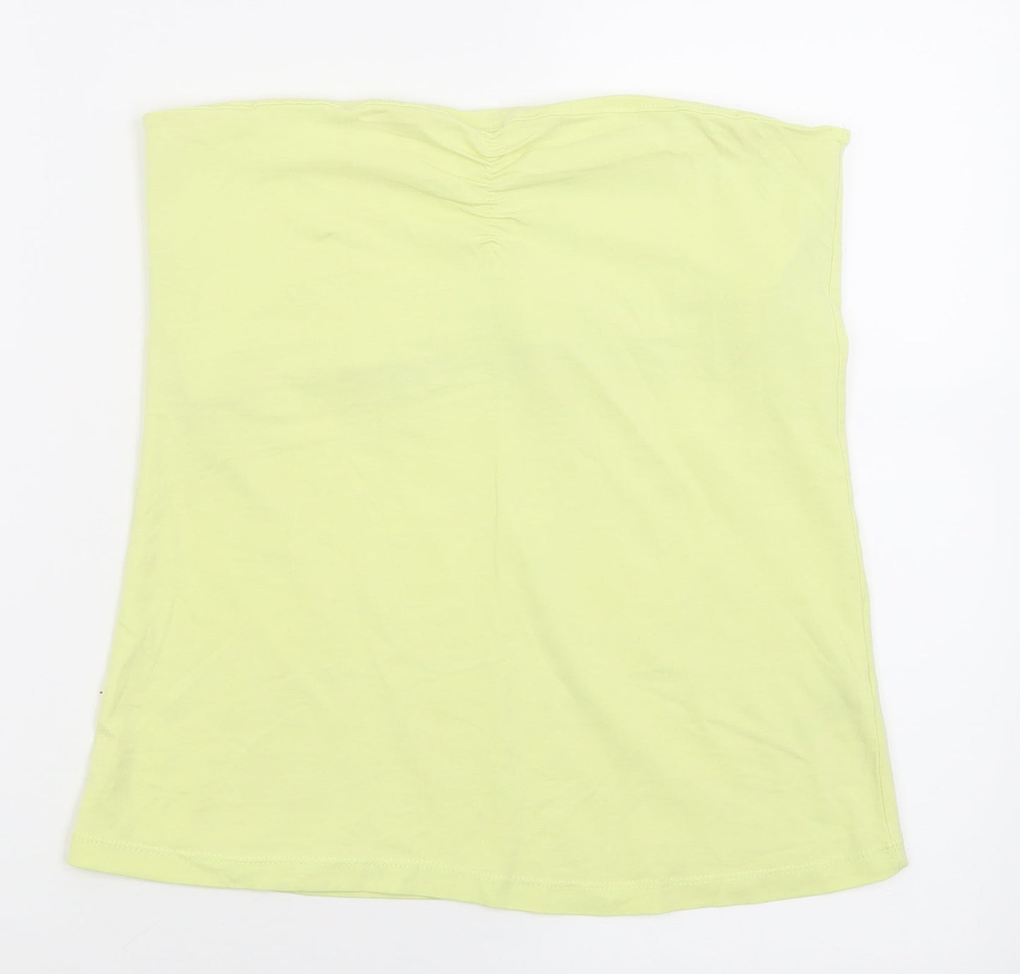 Womens UK Size M Dunnes Stores Green Basic Tank