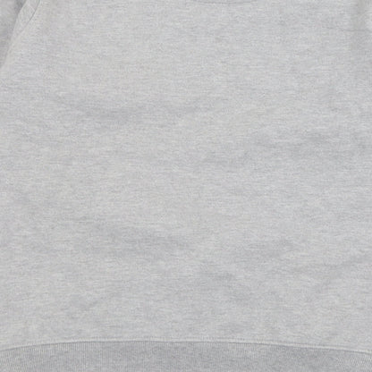 Mens UK Size S Brave Soul Grey Pullover Sweatshirt