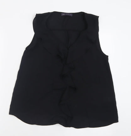 Womens UK Size 10 Marks and Spencer Black Basic Tank
