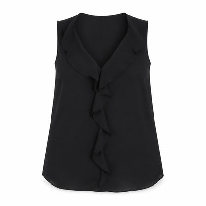 Womens UK Size 10 Marks and Spencer Black Basic Tank