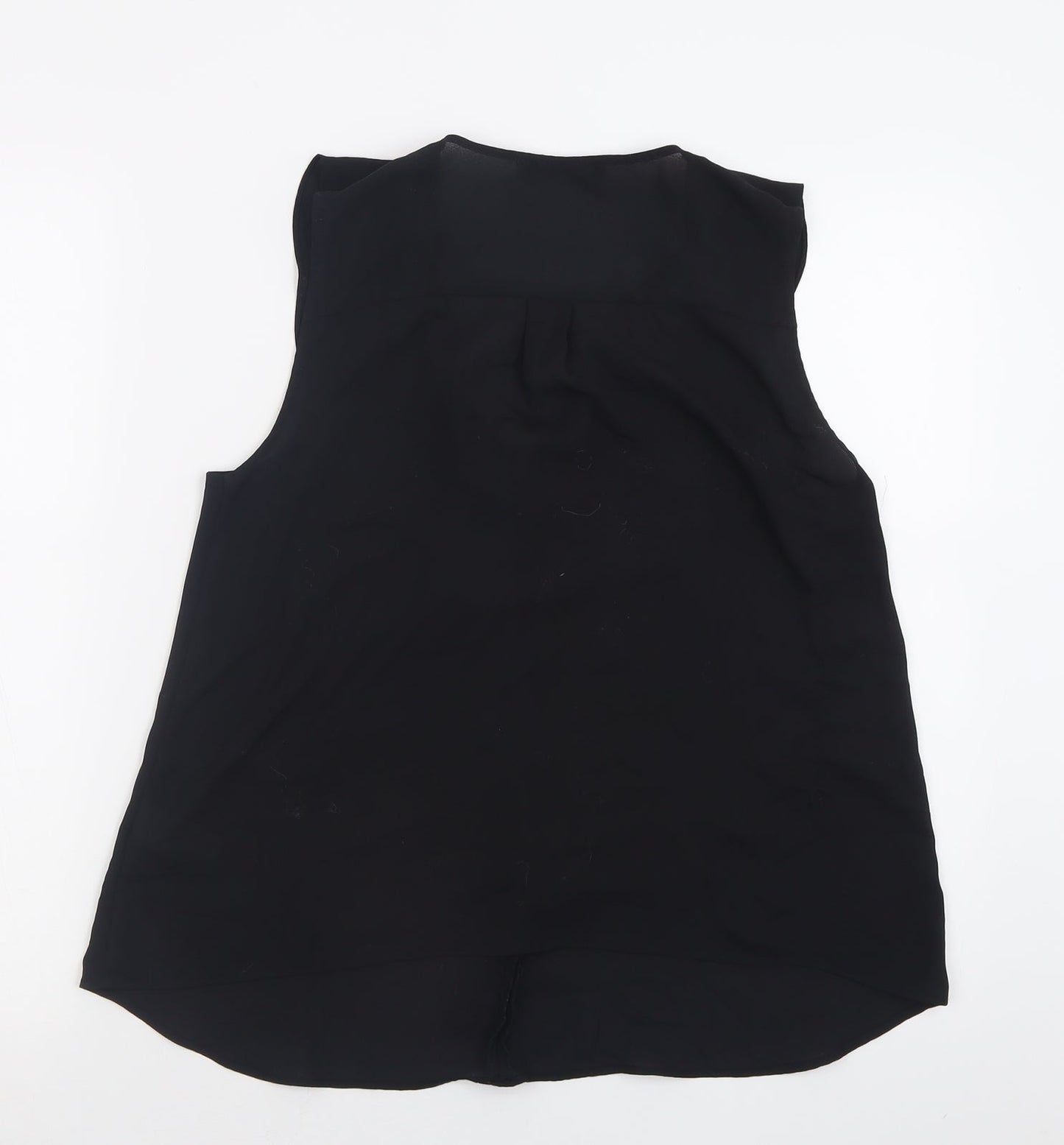 Womens UK Size 10 Marks and Spencer Black Basic Tank
