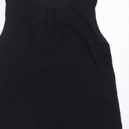 Womens UK Size 10 Marks and Spencer Black Basic Tank