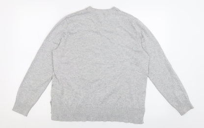 Womens UK Size S H&M Grey Pullover Jumper