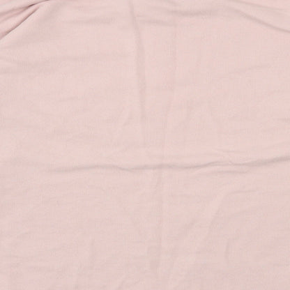 Womens UK Size M Pull&Bear Pink Pullover Sweatshirt