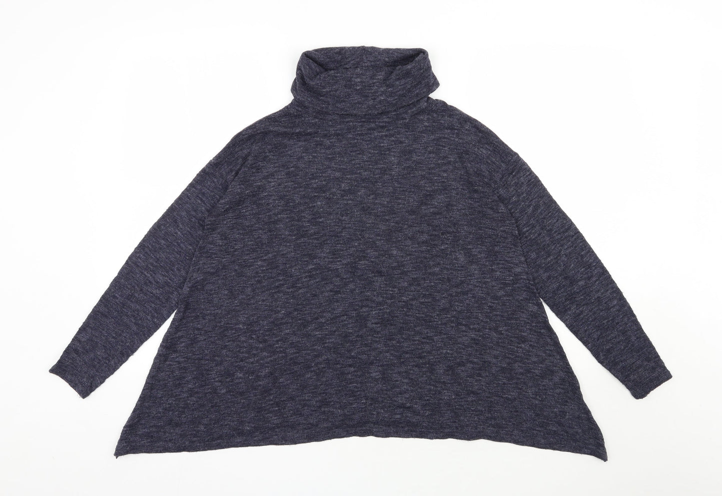 Womens UK Size 10 New Look Blue Pullover Jumper