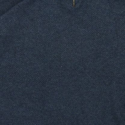 George Womens Blue Scoop Neck  Acrylic Pullover Jumper Size 14