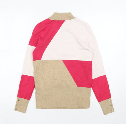 Womens UK Size 8 Marks and Spencer Pink Pullover Jumper