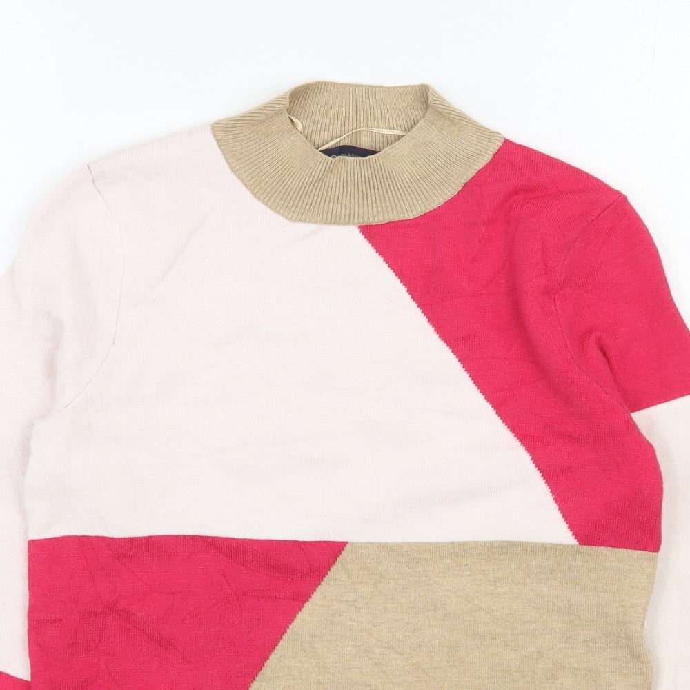 Womens UK Size 8 Marks and Spencer Pink Pullover Jumper