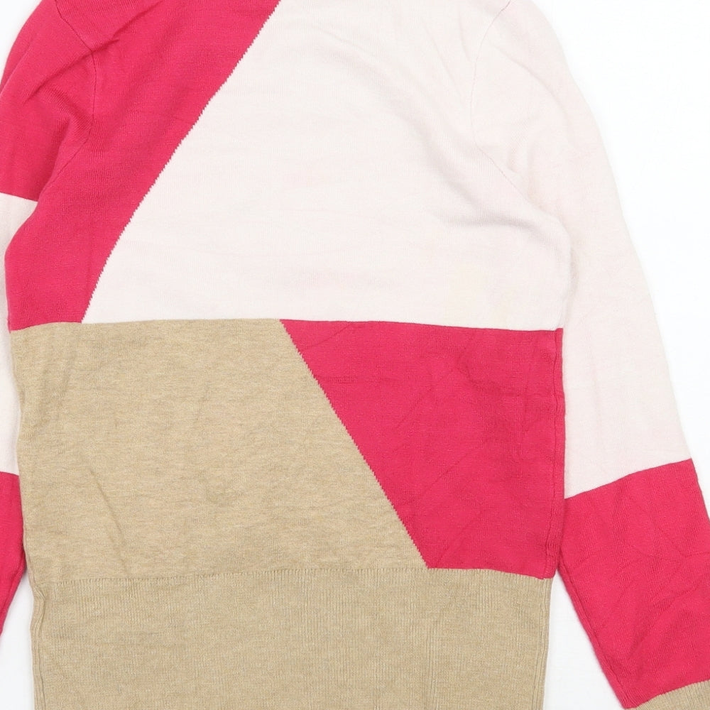 Womens UK Size 8 Marks and Spencer Pink Pullover Jumper
