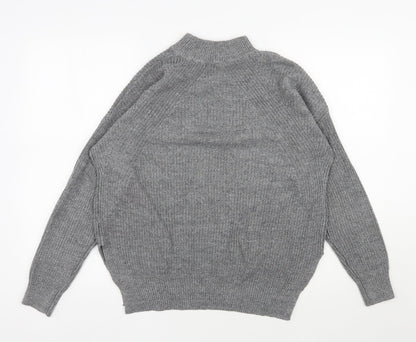 Womens UK Size S H&M Grey Pullover Jumper