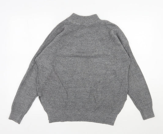 Womens UK Size S H&M Grey Pullover Jumper