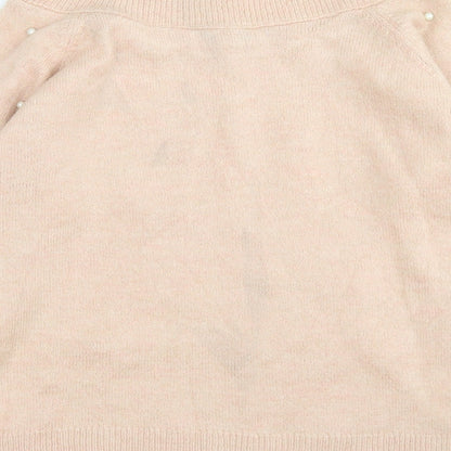 Womens UK Size 10 NEXT Pink Pullover Jumper
