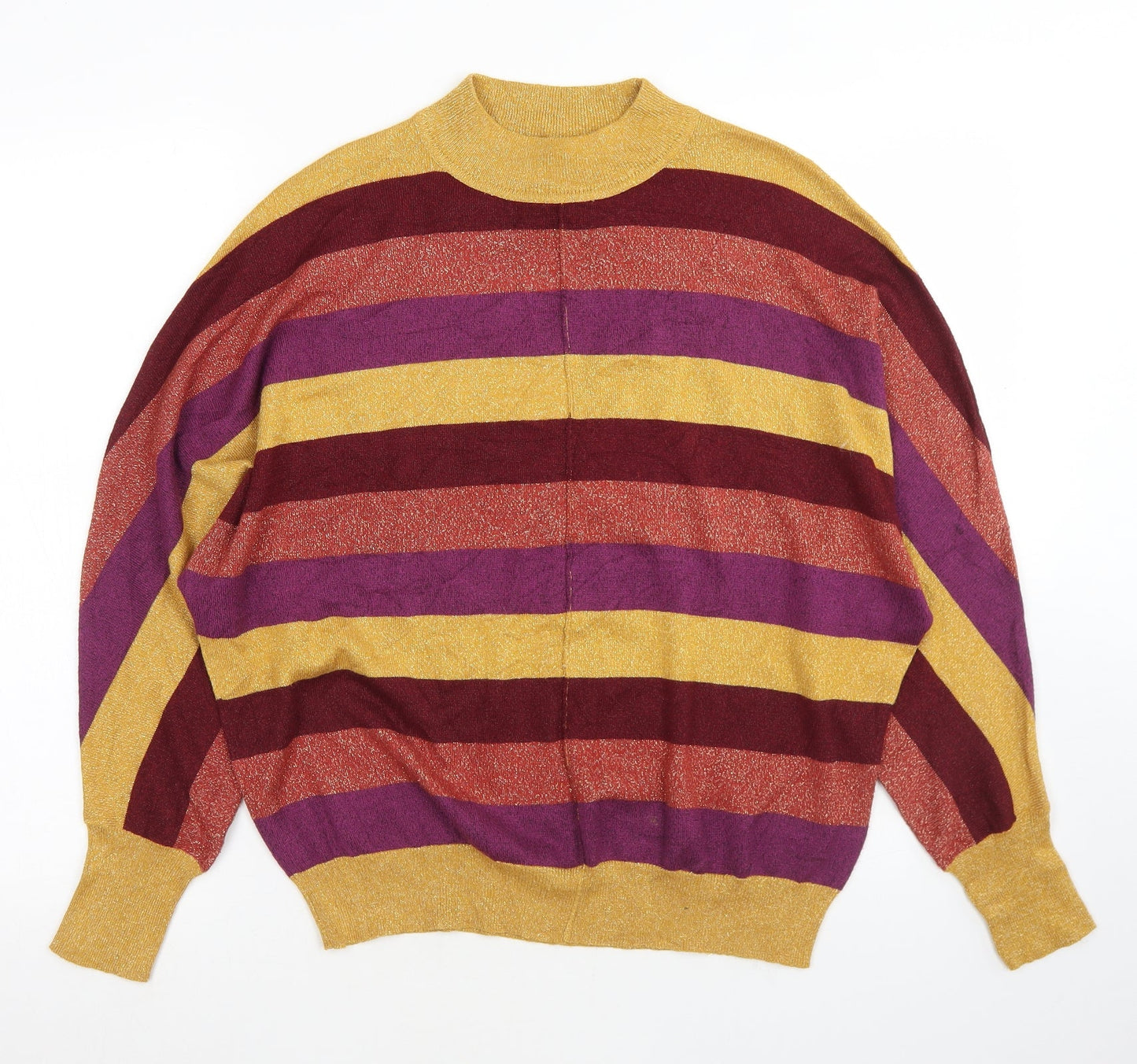 Womens UK Size M Marks and Spencer Multicoloured Pullover Jumper