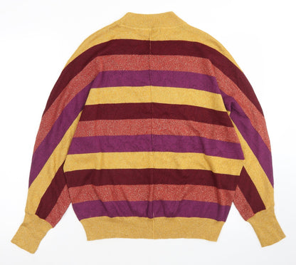 Womens UK Size M Marks and Spencer Multicoloured Pullover Jumper