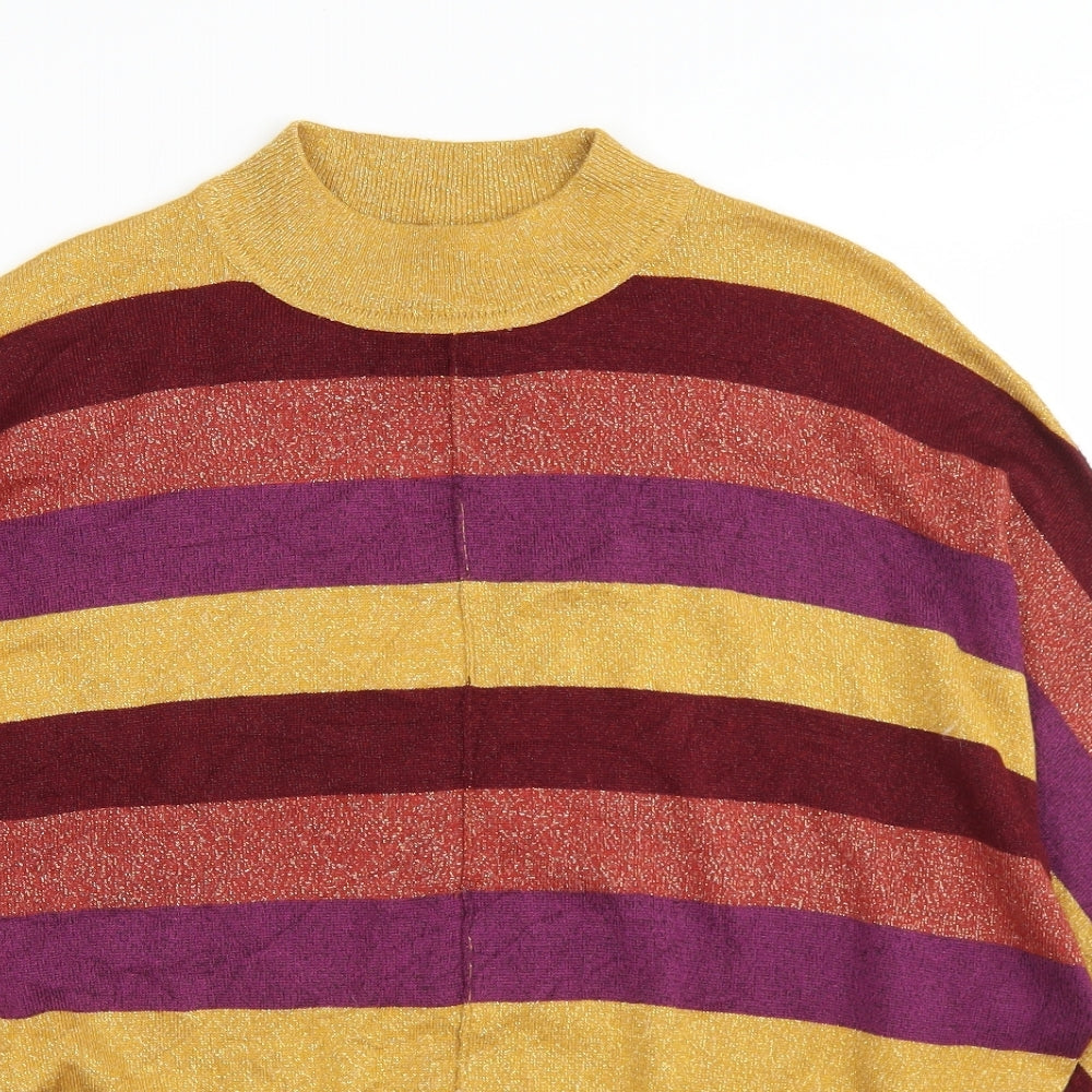 Womens UK Size M Marks and Spencer Multicoloured Pullover Jumper